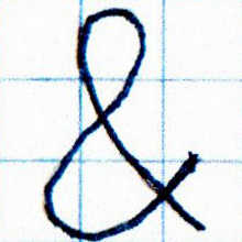 An Ampersand