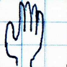 A Pictogram of a Hand