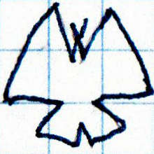 A Pictogram of a Butterfly